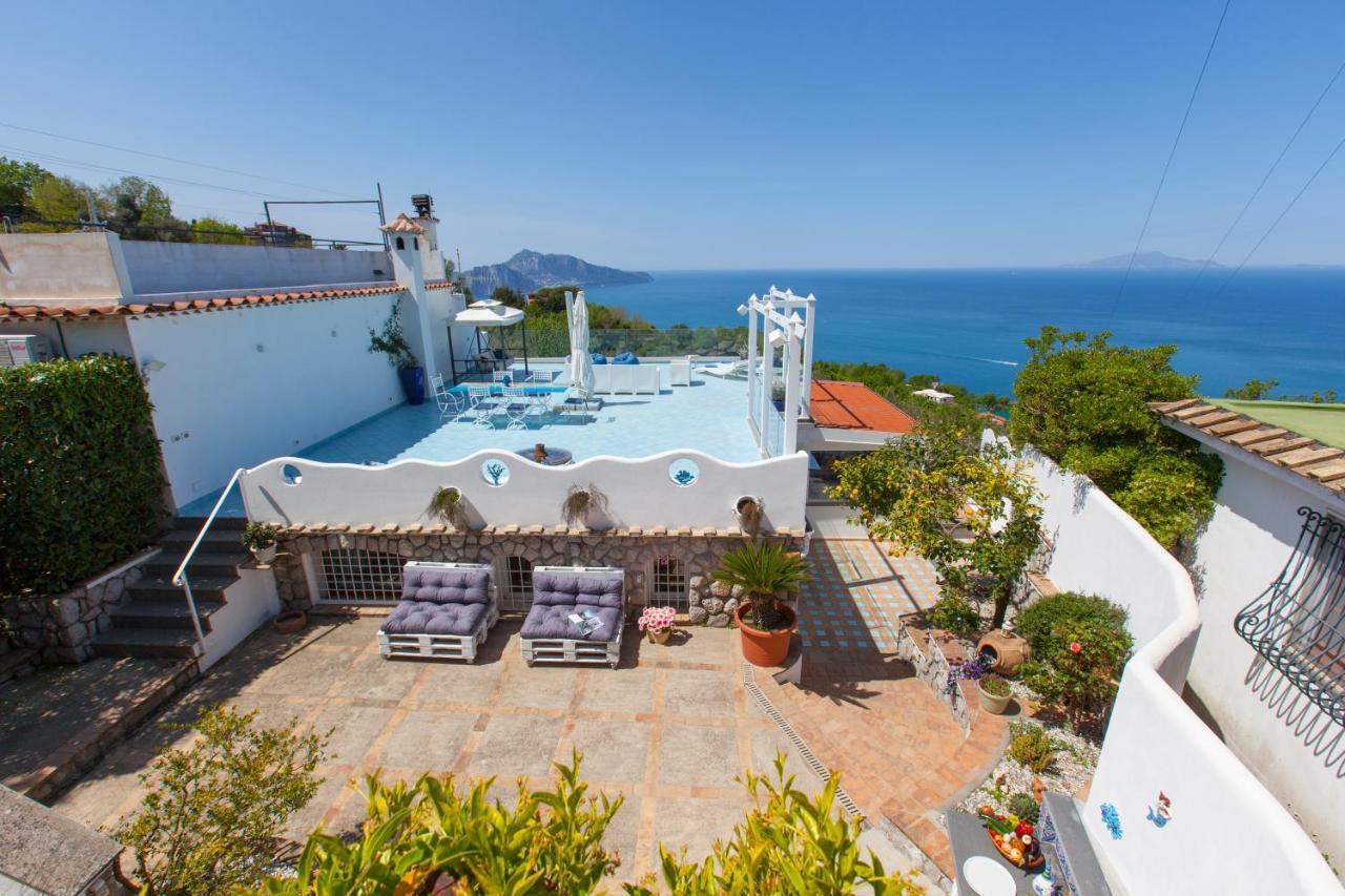 Villa Venus In Penisola Sorrentina Massa Lubrense Zewnętrze zdjęcie