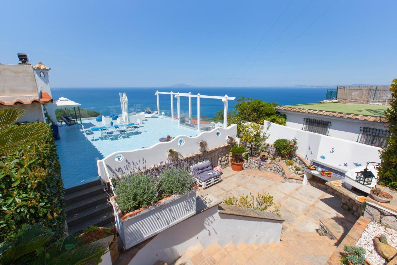 Villa Venus In Penisola Sorrentina Massa Lubrense Zewnętrze zdjęcie