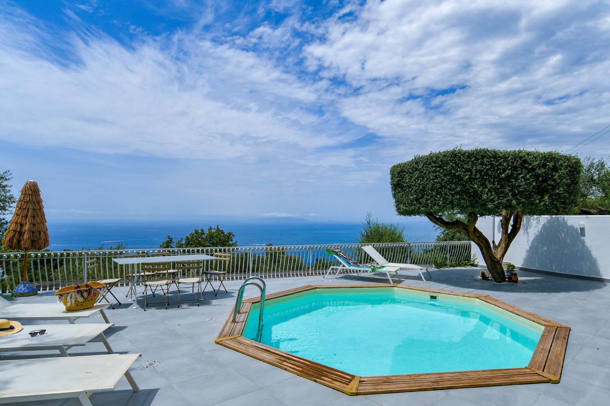 Villa Venus In Penisola Sorrentina Massa Lubrense Zewnętrze zdjęcie